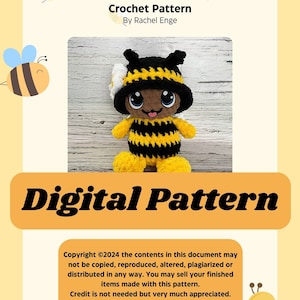 Bee Buddy Crochet Pattern Low Sew Bee Crochet Pattern