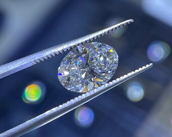 1.77CT Oval Cut H Color Clarity VS1 Lab Grown Diamond