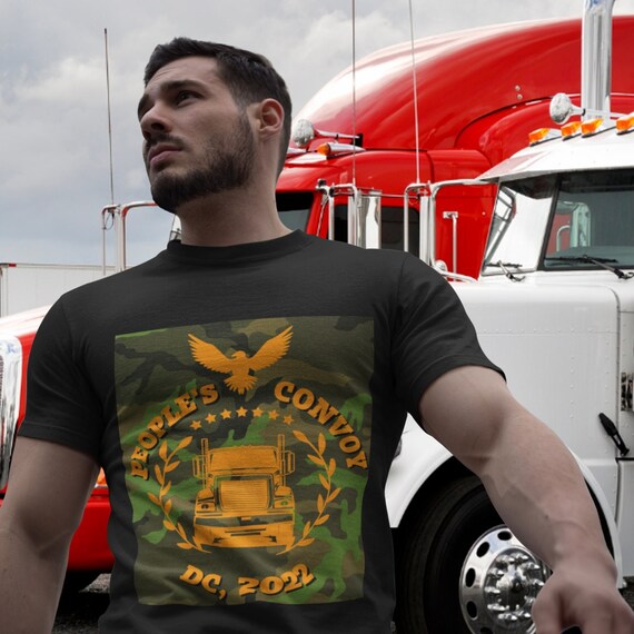 People's Convoy to DC 2022 Unisex Tee Support People's Convoy to DC T-shirt  Freedom Convoy to Ottawa Shirt People's Convoy Gear - Etsy New Zealand