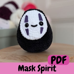 No Face I Crochet Pattern I DIGITAL Download pdf I Tutorial for Amigurumi in English
