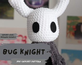 Bug Knight Crochet Pattern PDF ONLY Amigurumi Tutorial