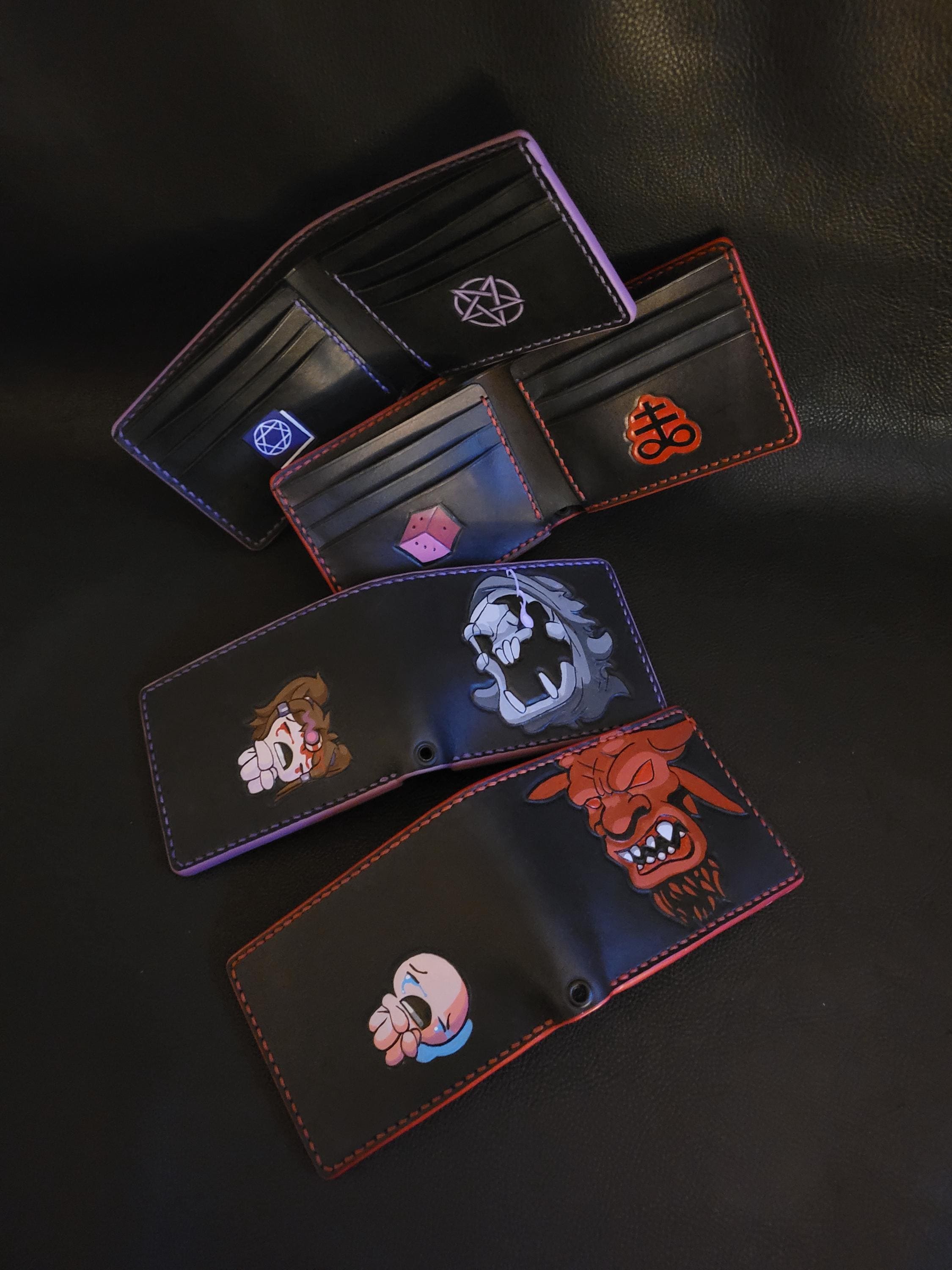 The Binding of Isaac Handmade Leather Wallet - Etsy