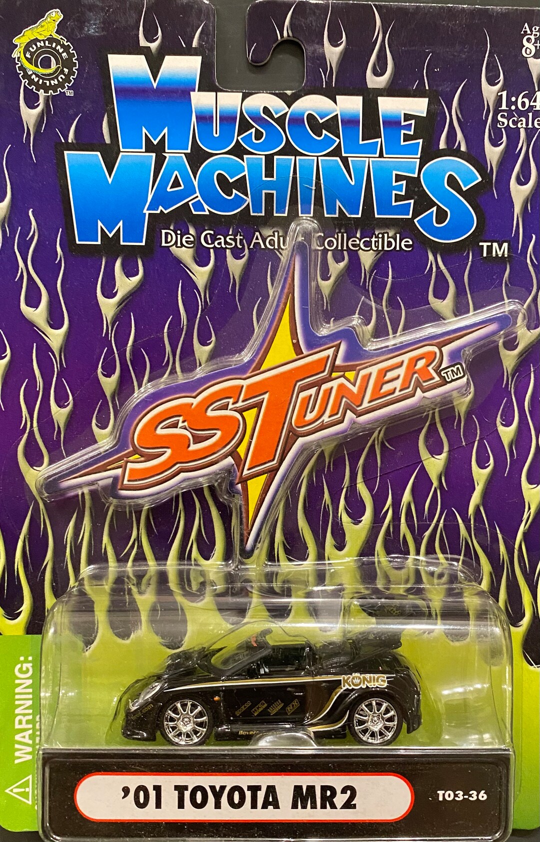 1/64 Muscle Machines SS Tuner 2003 2001 Toyota MR2 Etsy
