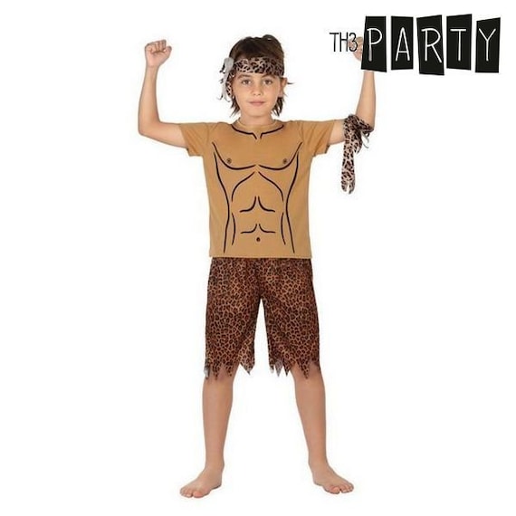 Costume for Boy Jungle Man 4 Pcs Etsy