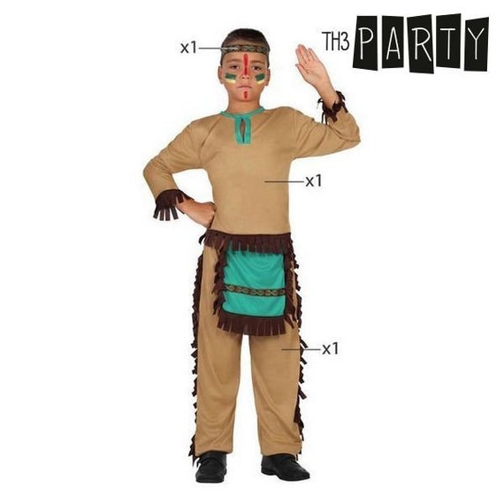 Costume for Boy Indian Man Blue 10-12years - Etsy
