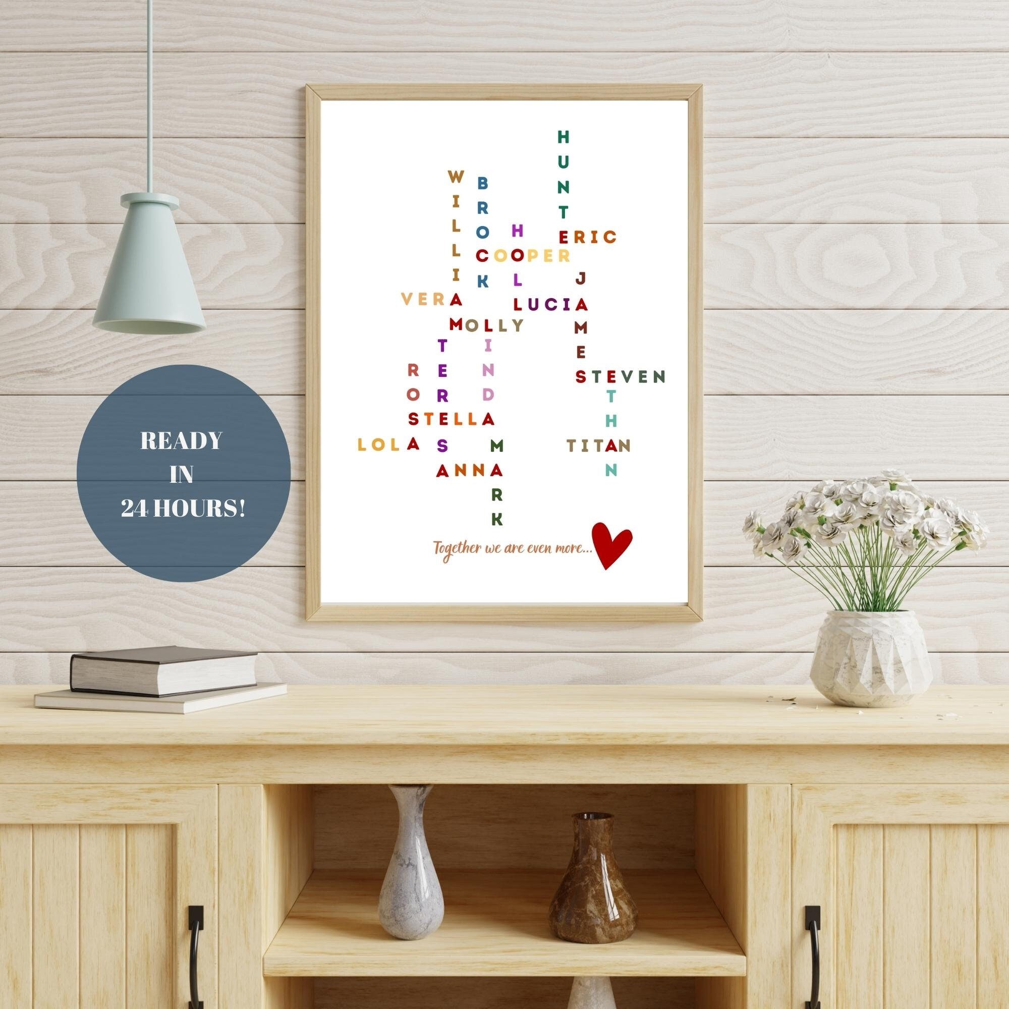 Personalized Name Prints Personalized Name Gifts for Her Etsy