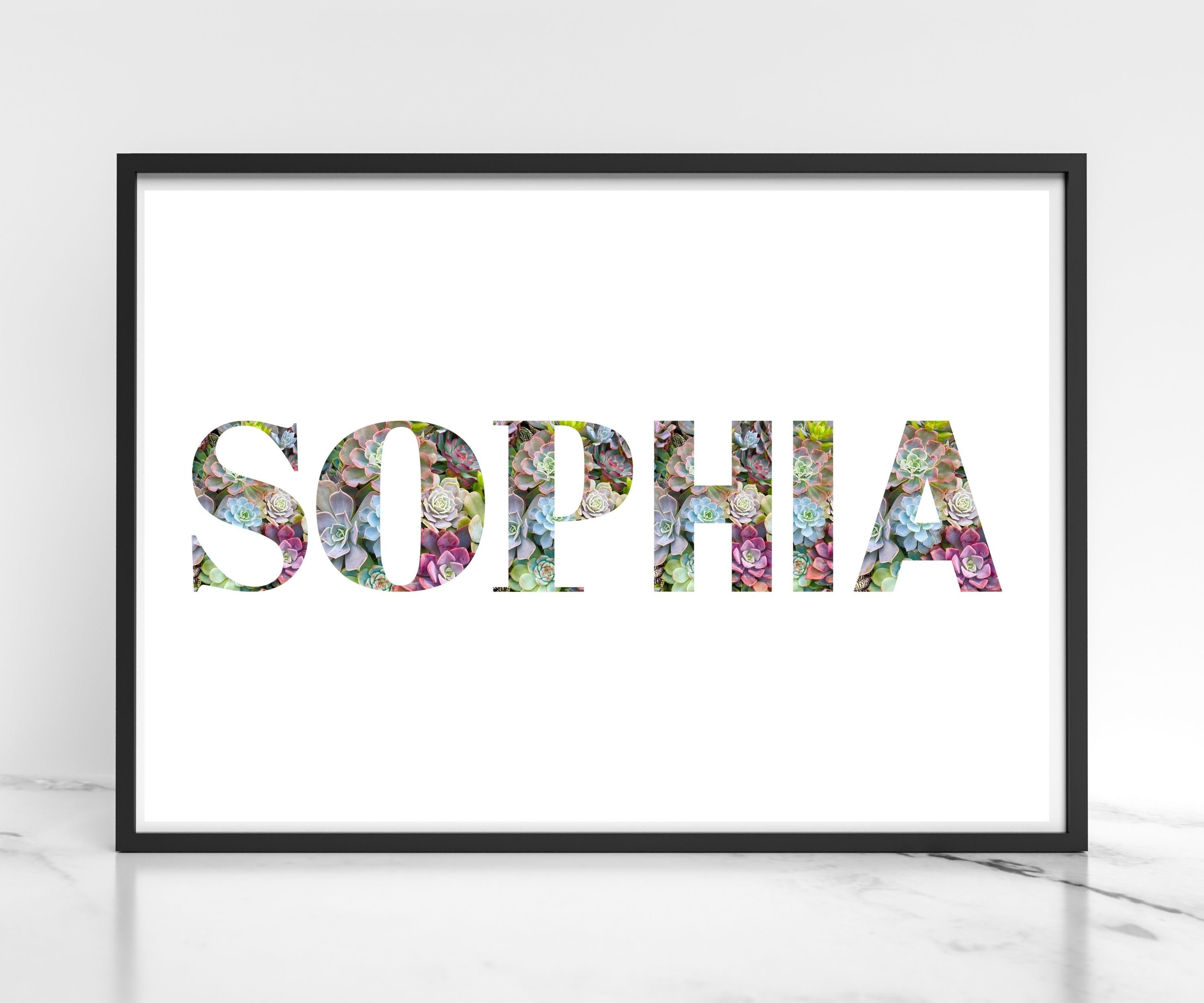 Personalized Name Printdigital Name Print Personalized Gifts Etsy