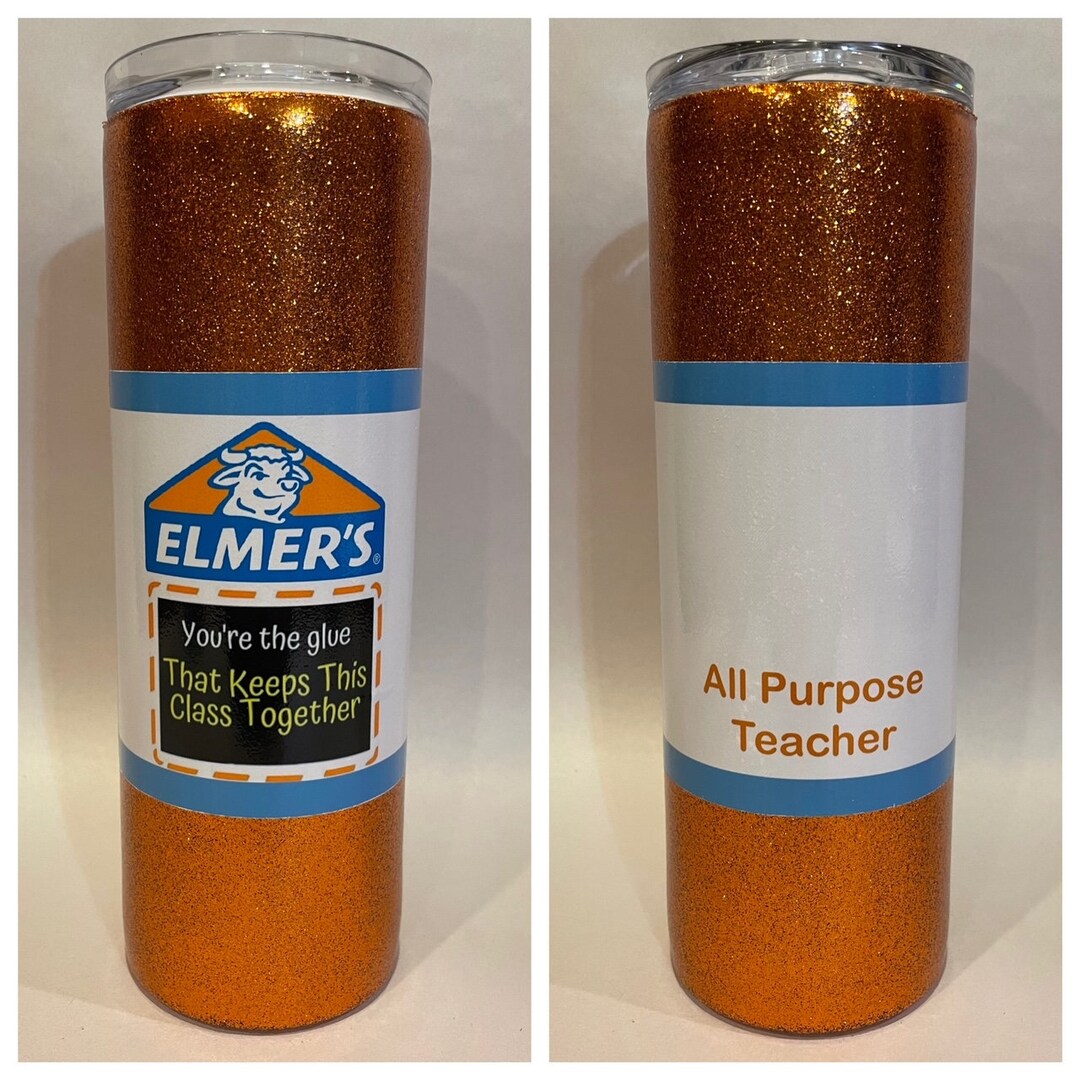 Elmer's Glue Stainless Steel Tumbler 20 Oz Etsy