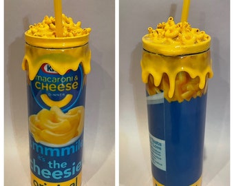 Macaroni and Cheese Tumbler 20 oz