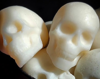 Skull Wax Melts | Beeswax Melts | Spooky | 3D Wax Melts | Witchy Wax Melts | Spell Work | Witchcraft  Ritual Melts | Halloween Wax Melts |