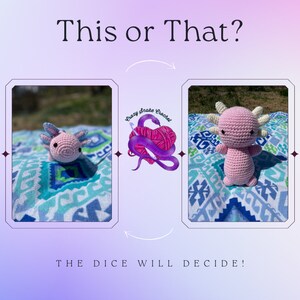 MYSTERY Axolotl! Crochet Plushy, Amigurumi