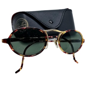 Ray Ban W1746 - Cheyenne III Tortoise  Gold Blend G15 Uv Oval Sunglasses  with Case