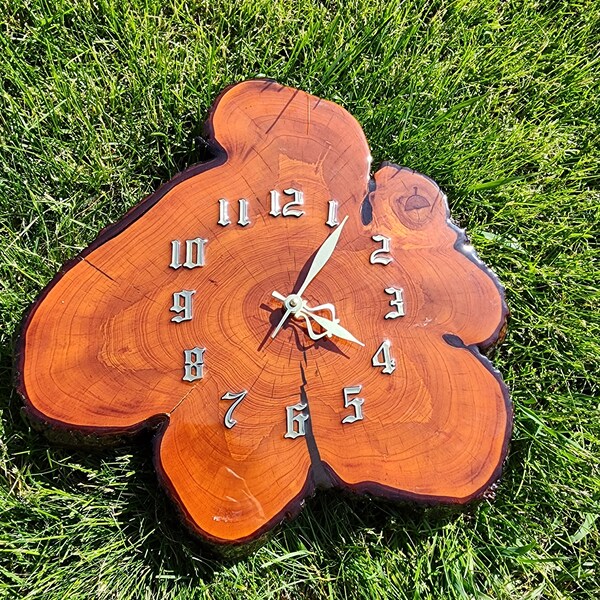 Wood Wall Clock Etsy Canada