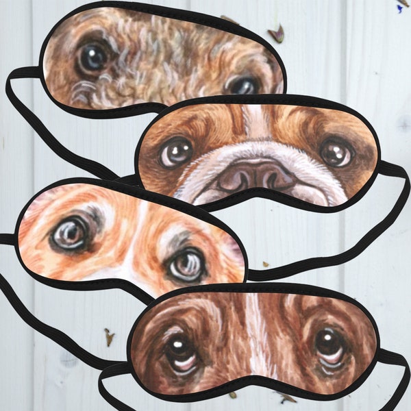 Dog Sleep Mask Etsy