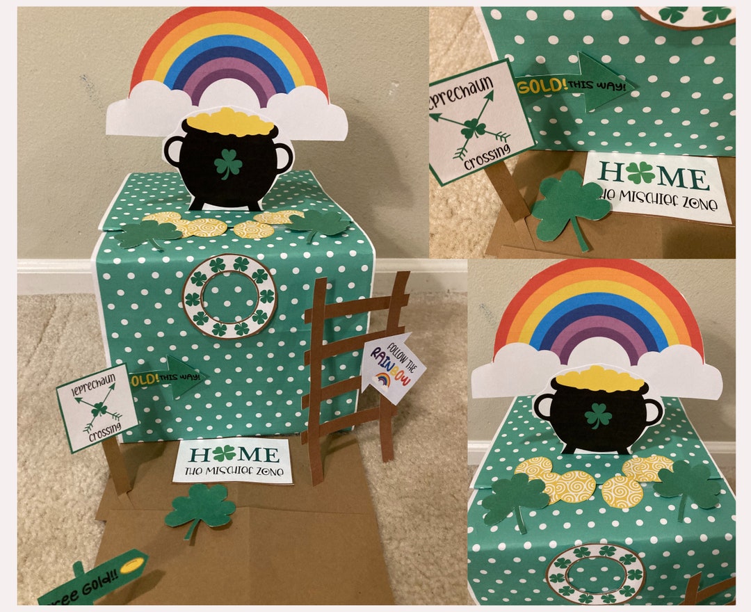 Leprechaun Trap Kit Printable DIY Leprechaun Trap St
