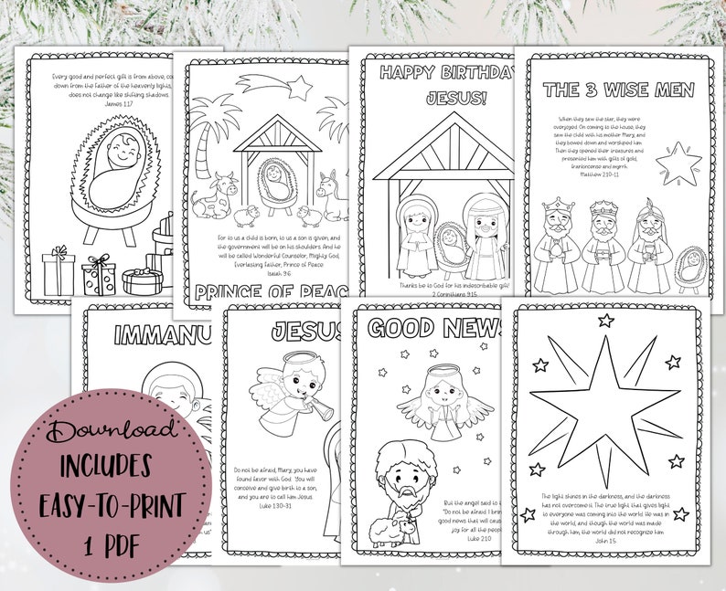 Nativity Coloring Pages Printable Christmas Nativity Story Coloring Sheets Nativity Bible Story