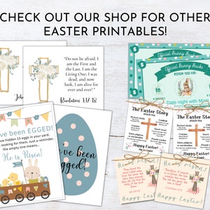 Easter Story Printable | Easter Story Activity for Preschoolers ...