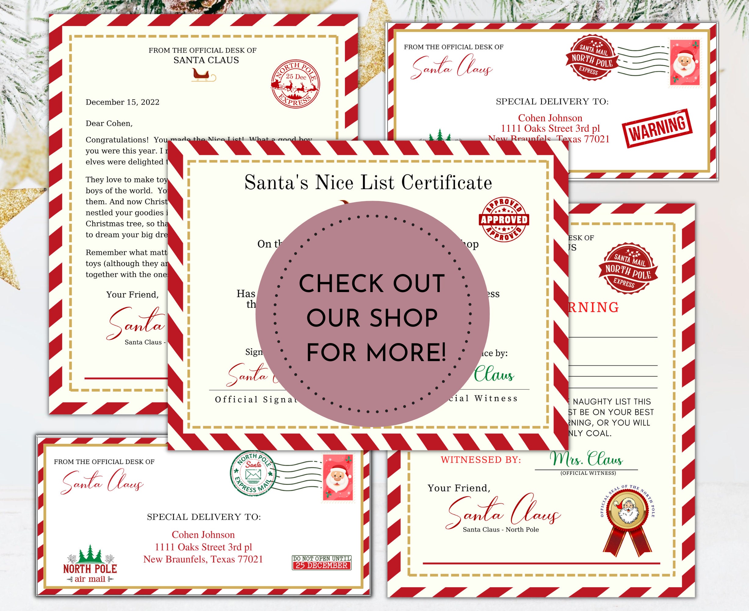 Letter to Santa Coloring Page Printable Dear Santa Letter - Etsy UK