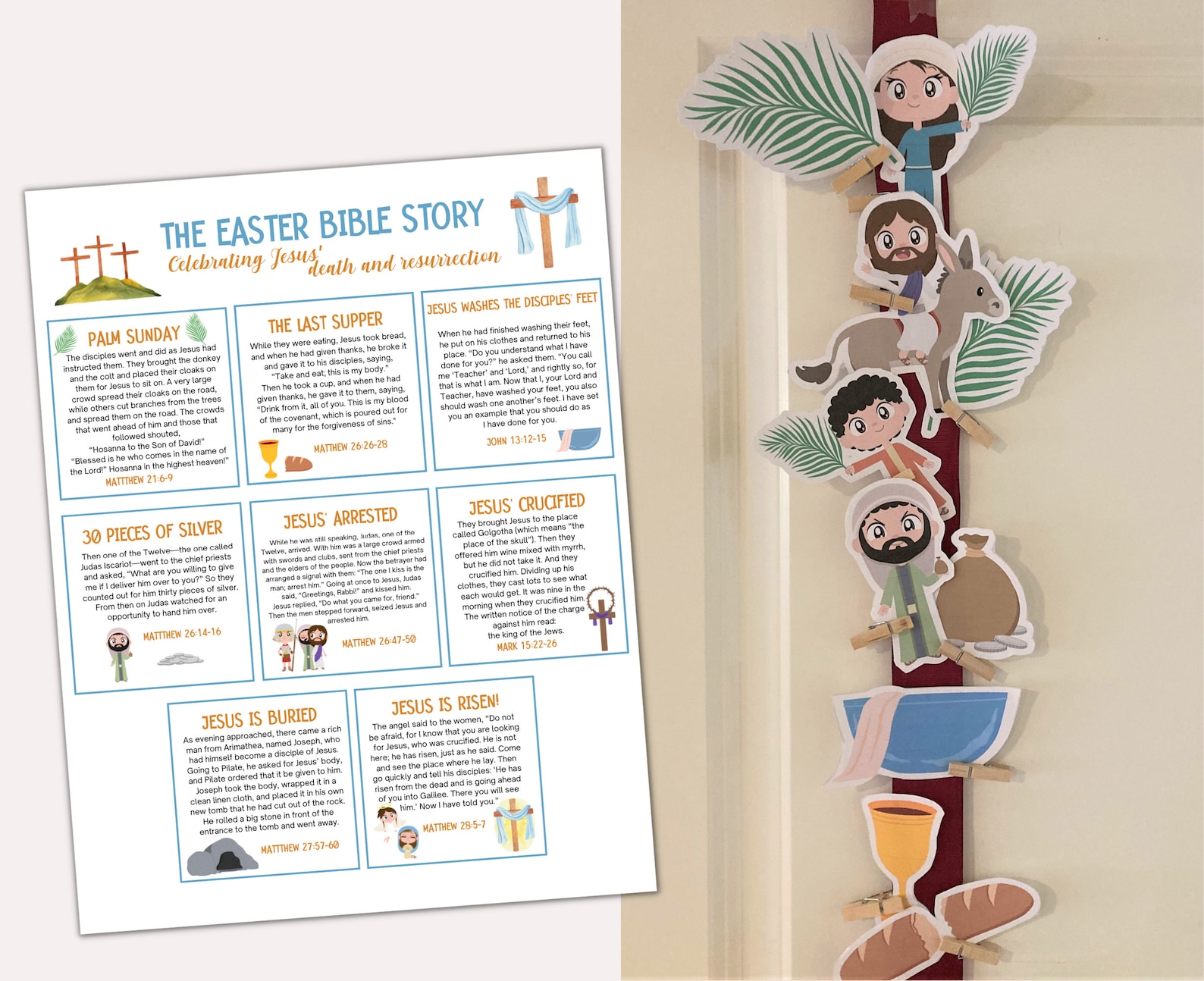 Easter Story Printable