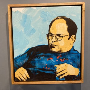 George Costanza screenprinted wall art