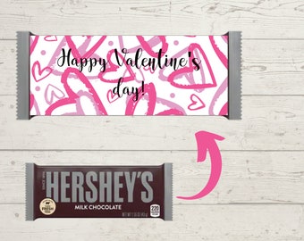 Involucro della barretta di cioccolato di San Valentino