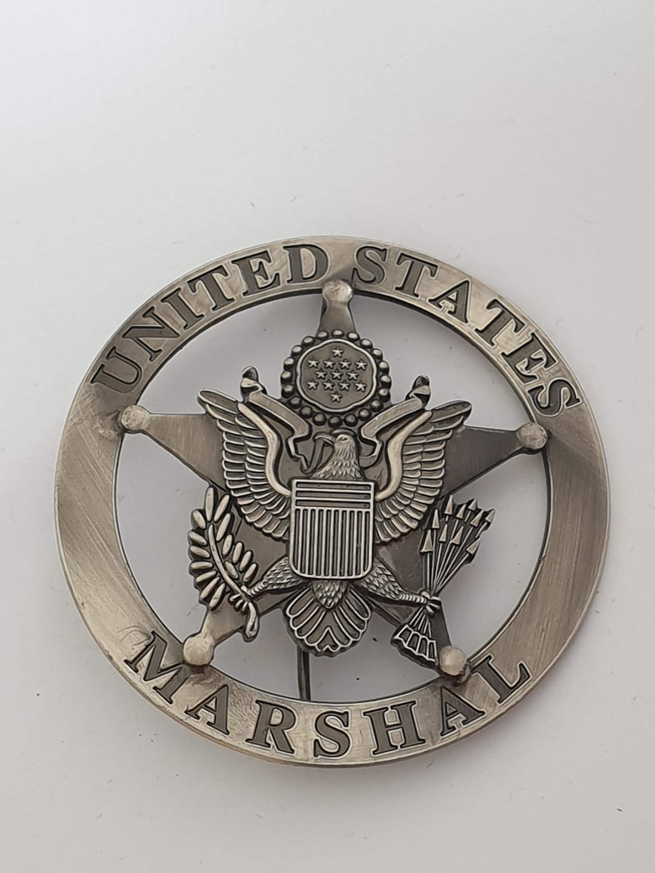 Deputy Us Marshal Badge - Etsy