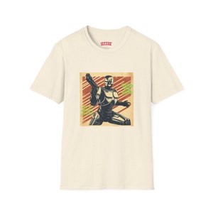 Robocop T-Shirt: &quot;Dead or Alive&quot; Graphic Tee, Pop Culture Movie Shirt