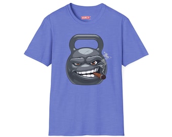Kettlebell Softstyle T-Shirt: Gym Workout Tee für Fitness Fans