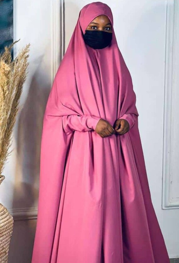 Long Modest Abaya Khi-mar and Hijabs 