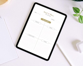 Modello di piano alimentare settimanale