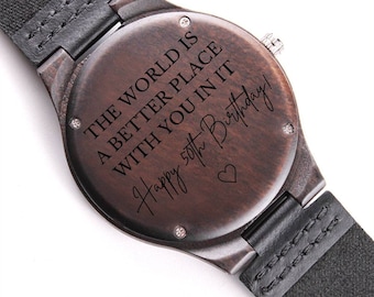50e verjaardagscadeau voor hem, cadeaus voor 50e verjaardag, 50e verjaardag voor hem, 50e verjaardagscadeaus voor jongens, mannen, 50 jaar gegraveerd horloge