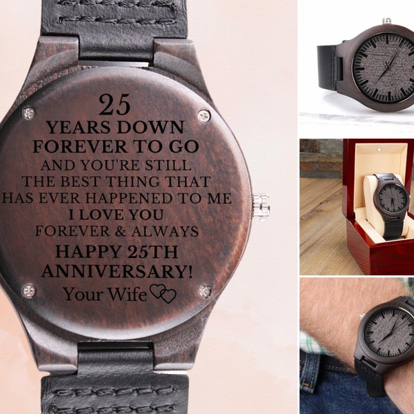25th Anniversary Gifts for Husband Etsy