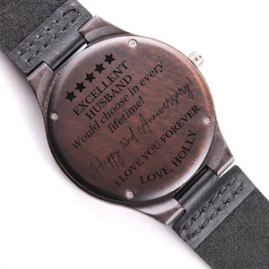 Unique 32nd Anniversary Gift for Him, 32nd Anniversary, 32 Year Anniversary, 32nd Wedding Anniversary Gift, Anniversary Watch for Husband