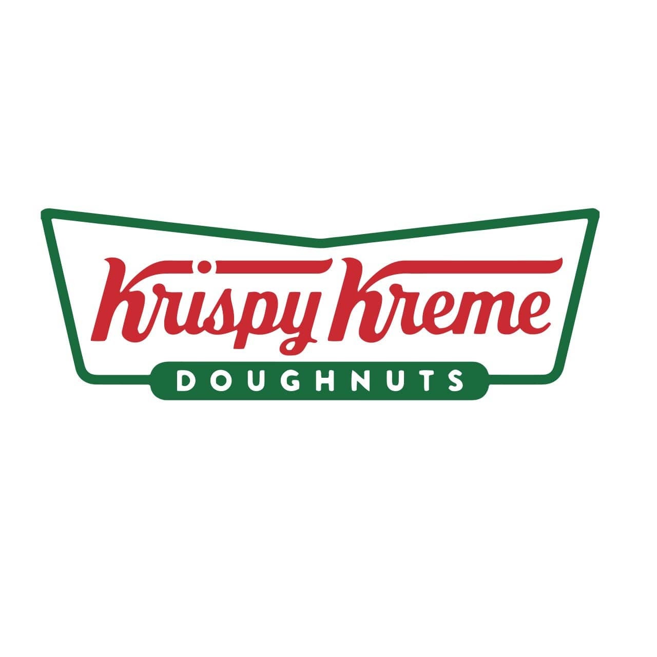 Krispy Kreme Doughnuts Logo, Clipart SVG PNG JPG (digital Download