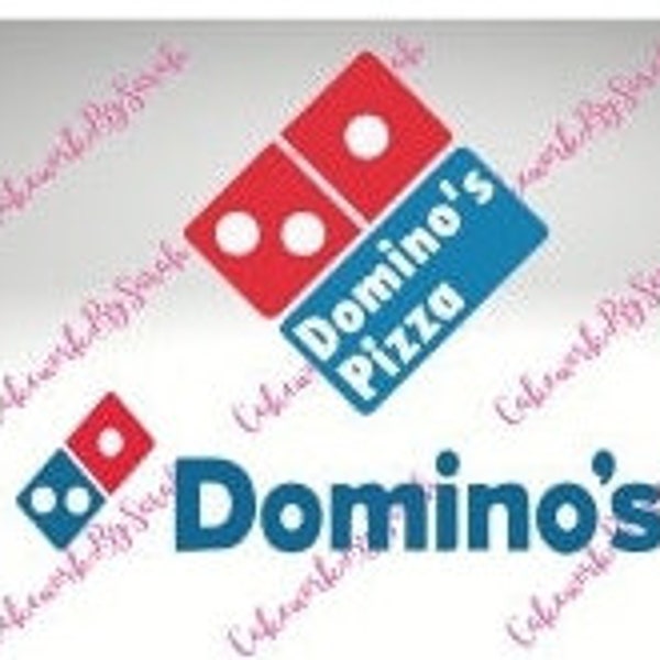 Domino's Pizza Svg, Domino's, Pizza, Dominos Pizza, Svg, Fast Food, Domino's Pizza Logo, Pizza Poster, Cut File