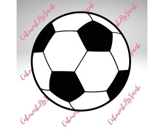 Football, Football Svg, Soccer Ball, Soccer Ball Svg, Silhouette, Clipart, Svg, Cricut, Cut File, Clipart