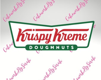 Krispy Kreme Doughnuts, Krispy Kreme Doughnuts Svg, Logo, Fast Food, Donuts, Donut, Doughnuts, Clipart, Clipart Svg, Cricut