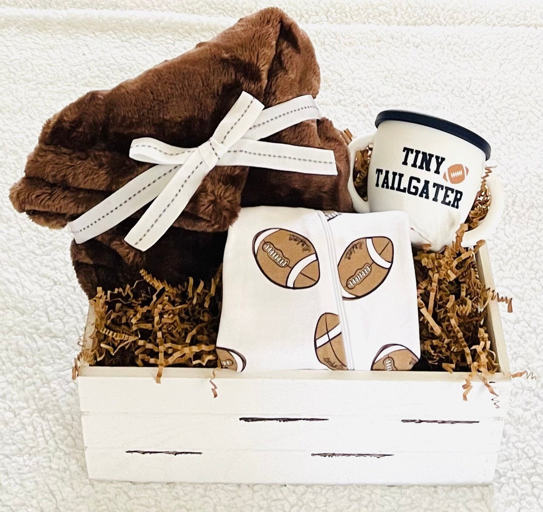 Preemie Gift Basket Football Baby Clothes Preemie Baby Shower Gift Baby