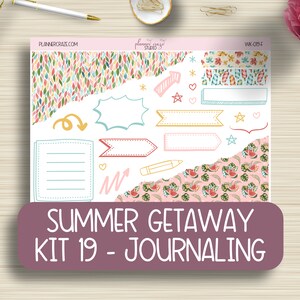 Journaling Stickers, Planning Sticker, Bullet Journal, Erin Condren, Plum Paper, Happy Planner, Functional, WK-019