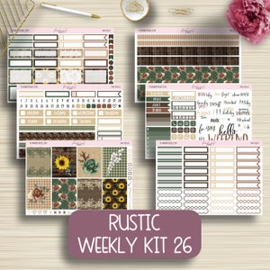 Weekly Planner Stickers, Planning, EC, Labels, Erin Condren Life Planner, EC, Vertical, Happy Planner, Functional, Plum Paper, WK-026