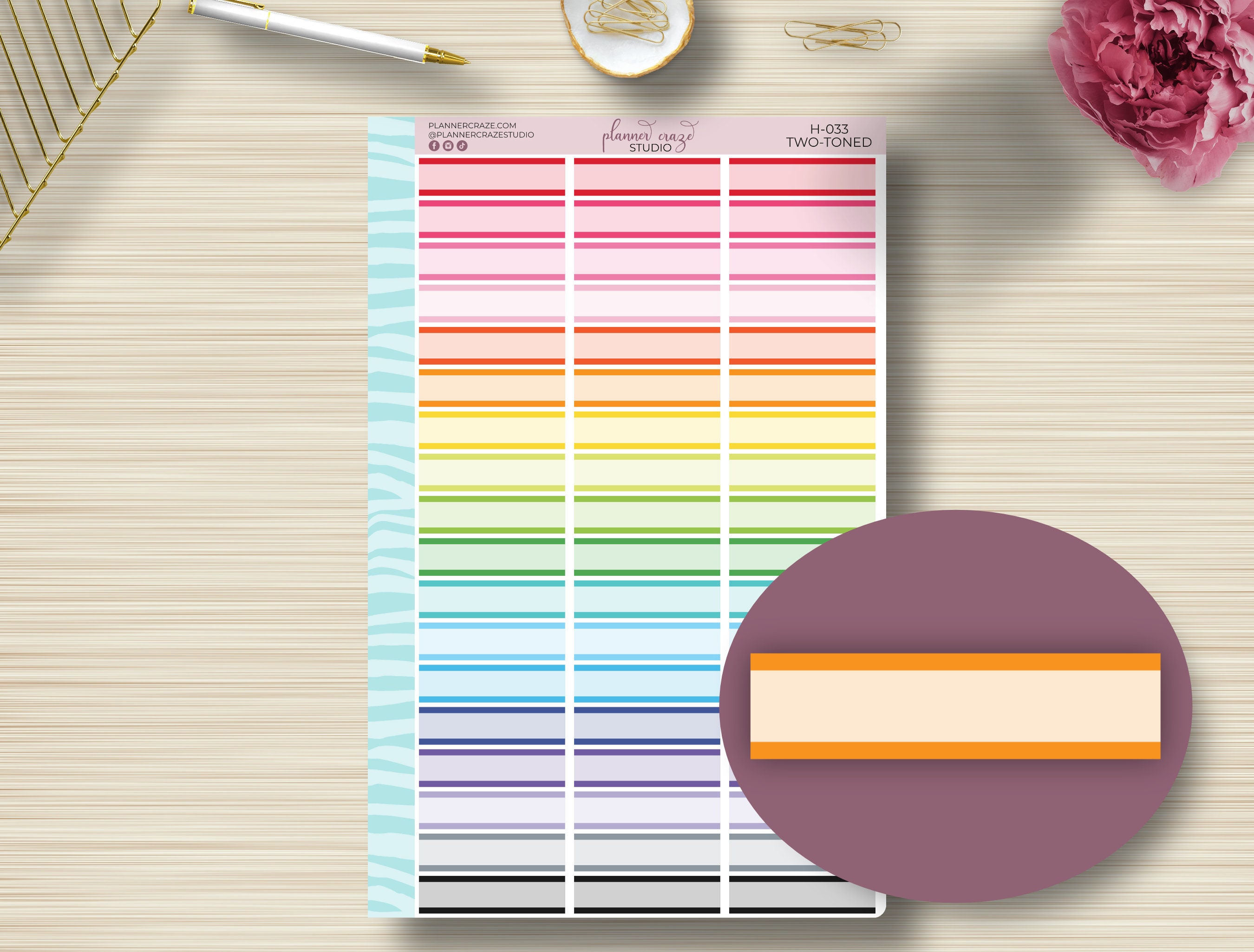 Blank Headers, 2 Toned Basic Labels, Events, Planner Stickers, Planning ...