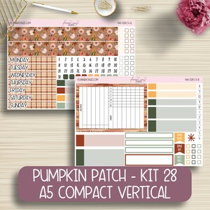Compact Vertical, Weekly Planner Stickers, Planning, Labels, Erin Condren Life Planner, EC, Happy Planner, Functional, Plum Paper, KIT-028