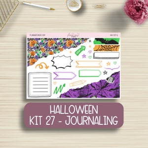 Journaling Stickers, Planning Sticker, Bullet Journal, Erin Condren, Plum Paper, Happy Planner, Functional, WK-027
