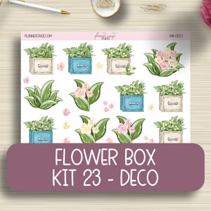 Deco Planner Stickers, Planning, EC, Labels, Erin Condren Life Planner, EC, Vertical, Happy Planner, Functional, Plum Paper, WK-023