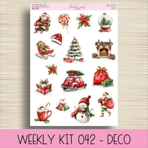 Deco Planner Stickers, Planning, EC, Labels, Erin Condren Life Planner, EC, Vertical, Happy Planner, Functional, Plum Paper, WK-042