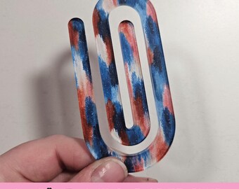 Jumbo Paperclip, Bookmark, Gift Idea for Teacher, Girl, Mom, Family, Friends, Cute Office Organization, Notebooks, Birthday, Christmas