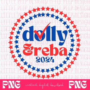 Dolly, Reba, 2024, Dolly and Reba Campaign PNG, Pink Dolly PNG