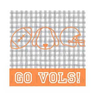 Tennessee Football, Tennessee Volunteers, Football Watercolor Clipart,Fall, PNG,Sublimation Digital Download