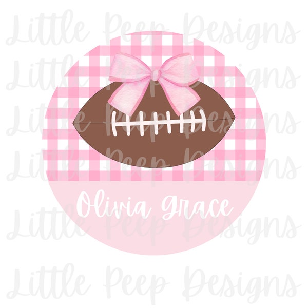 Girl Football Watercolor Clipart,Fall, PNG,Sublimation Digital Download