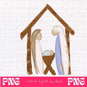 Manger Scene, Baby Jesus, Church png, Angels, Holy Night, Jesus, Christmas, Merry Designs, Christmas PNG, Angels PNG, Christian PNG